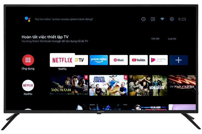 Android Tivi Sharp 43 Inch 2T-C43EG1X